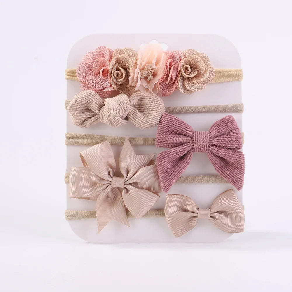 Baby Bows Lace Flower Headband