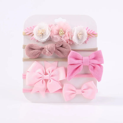 Baby Bows Lace Flower Headband