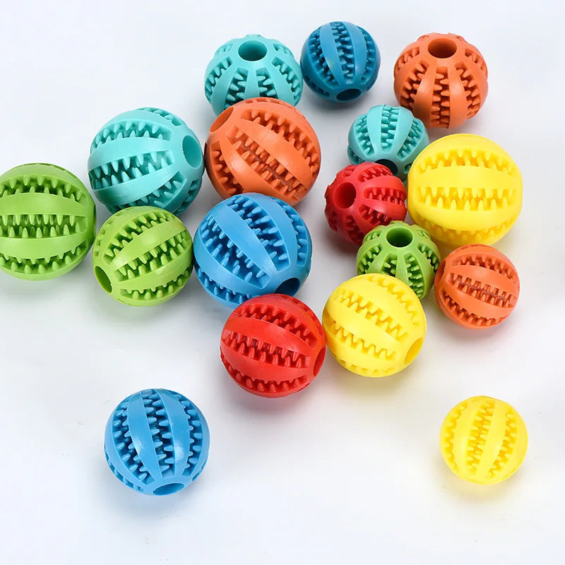 Dog Toy Ball Interactive Rubber