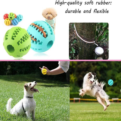 Dog Toy Ball Interactive Rubber