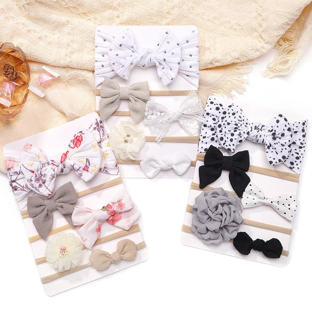 Baby Bows Lace Flower Headband