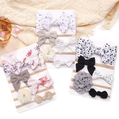 Baby Bows Lace Flower Headband