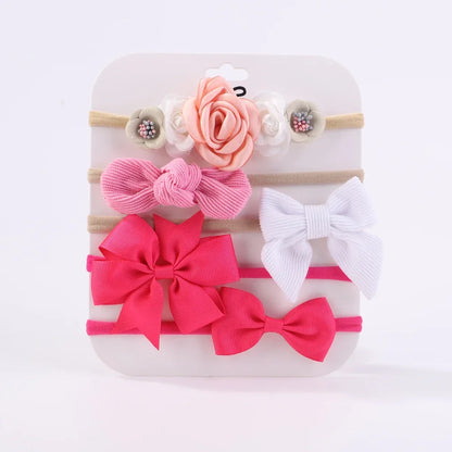 Baby Bows Lace Flower Headband