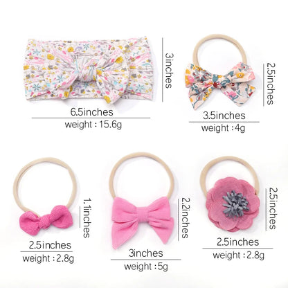 Baby Bows Lace Flower Headband