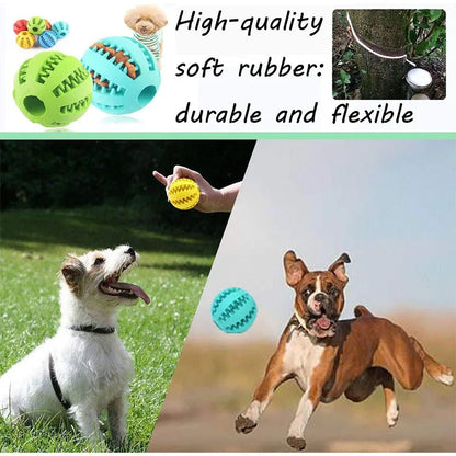 Dog Toy Ball Interactive Rubber