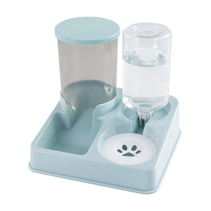 Automatic Cat Feeder Water Dispenser Set