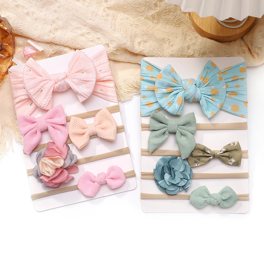 Baby Bows Lace Flower Headband