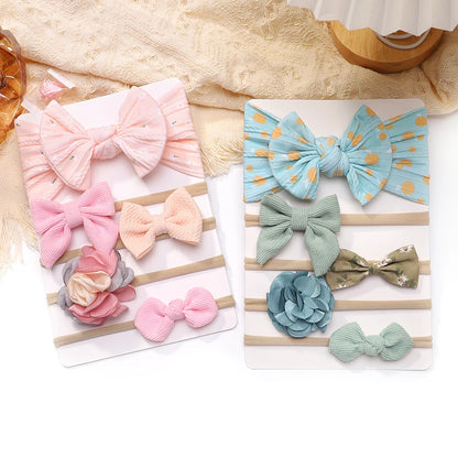 Baby Bows Lace Flower Headband